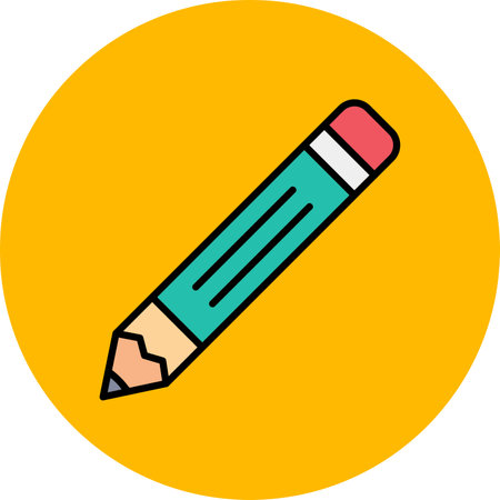 pencil Creative Icons Designのイラスト素材