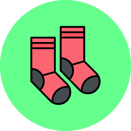 Socks Creative Icons Designのイラスト素材