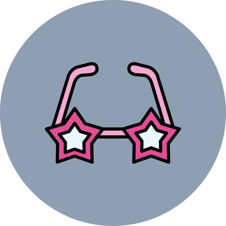 Star Glasses Creative Creative Icons Designs Designのイラスト素材