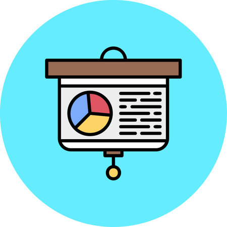 Presentation Creative Icons Designのイラスト素材
