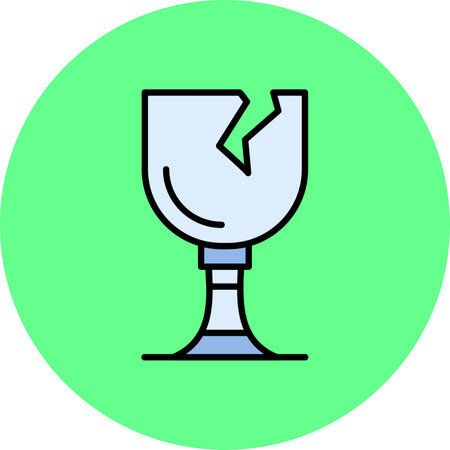 Broken Glass Creative Creative Icons Designs Designのイラスト素材