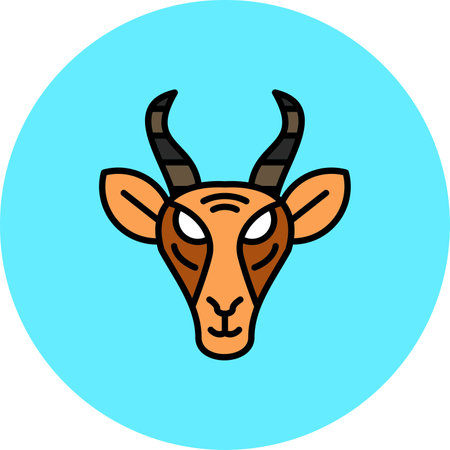 Gazelle Creative Icons Designのイラスト素材