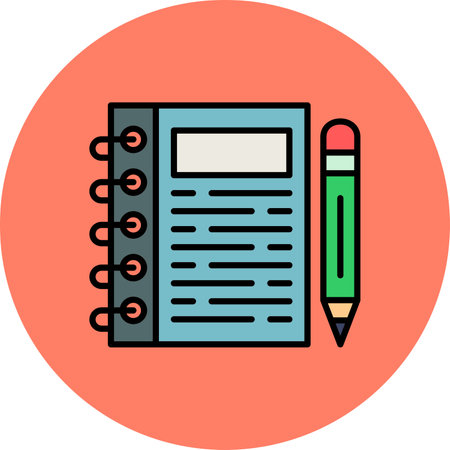 Notebook Creative Creative Icons Designs Designのイラスト素材