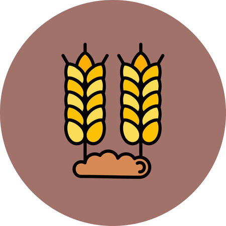 Cereals Creative Icons Designのイラスト素材
