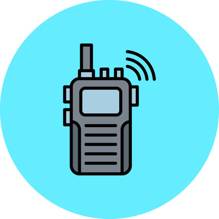 Walkie Talkies Creative Creative Icons Designs Designのイラスト素材
