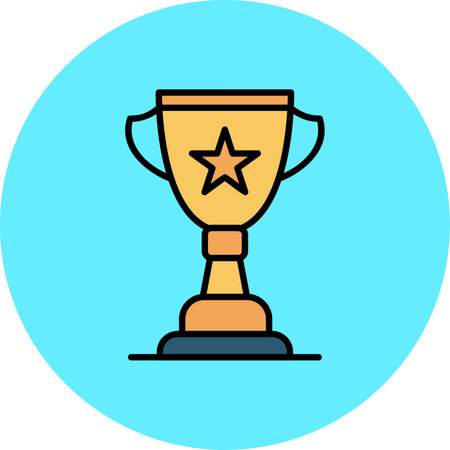 Trophy Creative Icons Designのイラスト素材