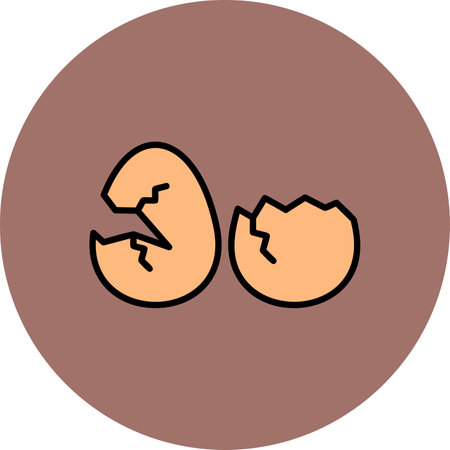 Broken Eggs Creative Creative Icons Designs Designのイラスト素材