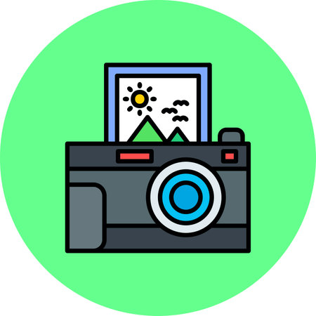 Instant Camera Creative Creative Icons Designs Designのイラスト素材