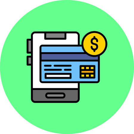 Online Payment Creative Creative Icons Designs Designのイラスト素材
