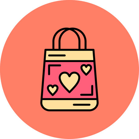 Shopping Bag Creative Icons Designのイラスト素材