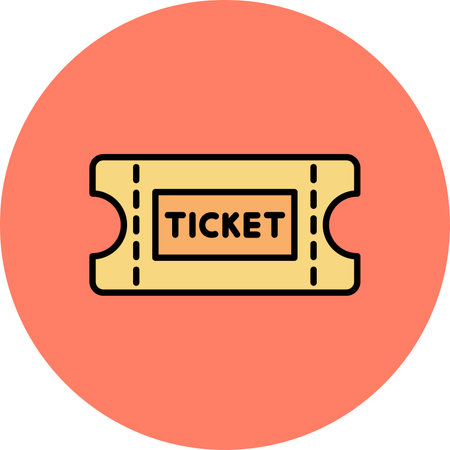 Tickets Creative Icons Designのイラスト素材