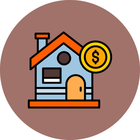 Mortgage Creative Creative Icons Designs Designのイラスト素材