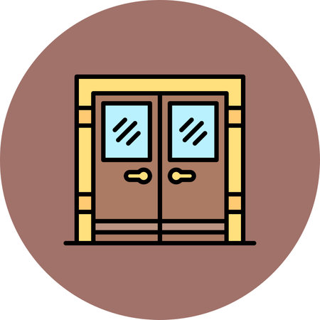Door Creative Creative Icons Designs Designのイラスト素材