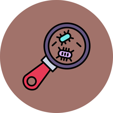 Microbiology Creative Icons Designのイラスト素材