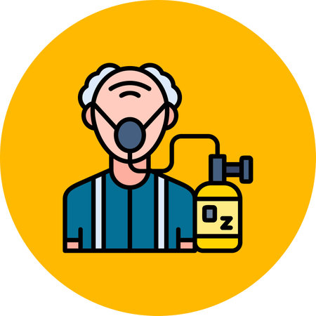 Oxygen Mask Creative Creative Icons Designs Designのイラスト素材