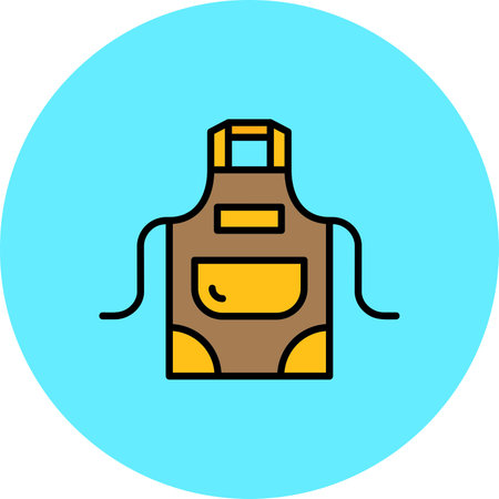 Apron Creative Creative Icons Designs Designのイラスト素材