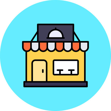 Restaurant Creative Creative Icons Designs Designのイラスト素材