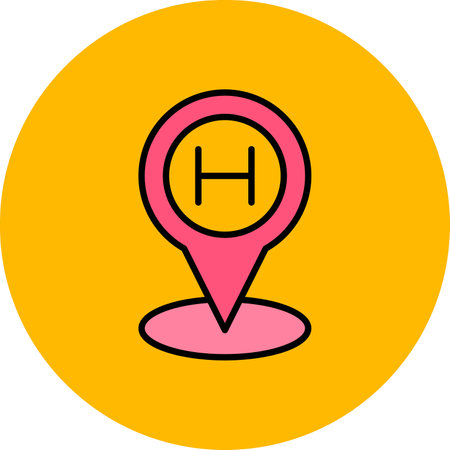 Helipad Creative Icons Designのイラスト素材