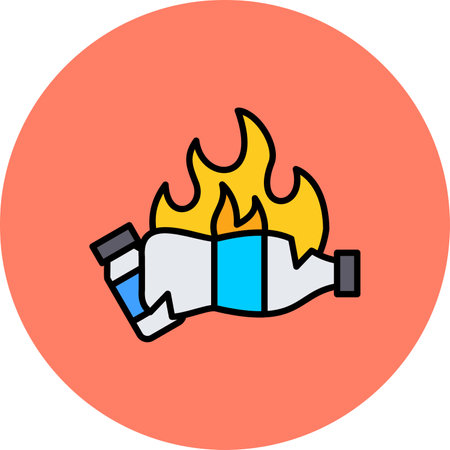 Burn Creative Creative Icons Designs Designのイラスト素材