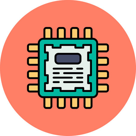 Processor Creative Creative Icons Designs Designのイラスト素材