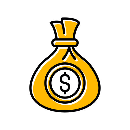 Money Bag Creative Creative Icons Designs Designのイラスト素材