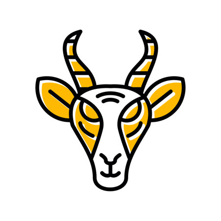 Gazelle Creative Icons Designのイラスト素材