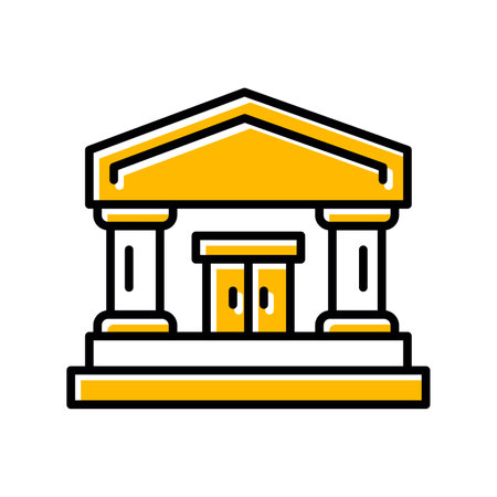 Bank Creative Icons Designのイラスト素材