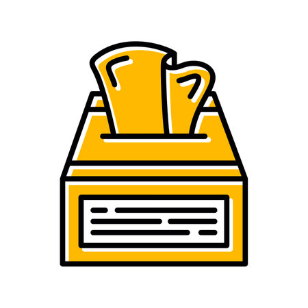 Tissue Box Creative Icons Designのイラスト素材