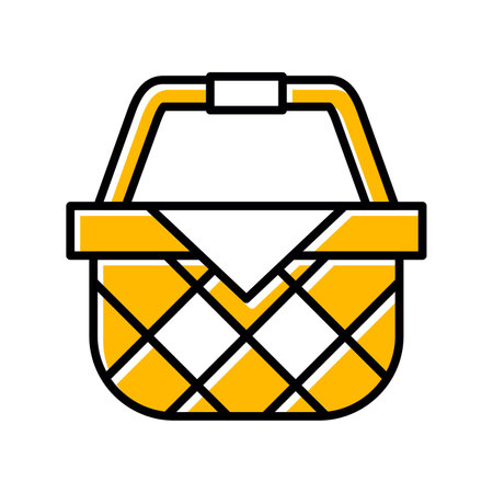 Picnic Basket Creative Creative Icons Designs Designのイラスト素材