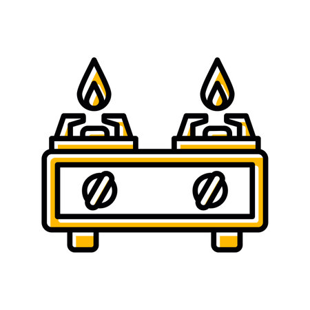 Stove Creative Creative Icons Designs Designのイラスト素材