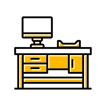 Work Table Creative Creative Icons Designs Designのイラスト素材