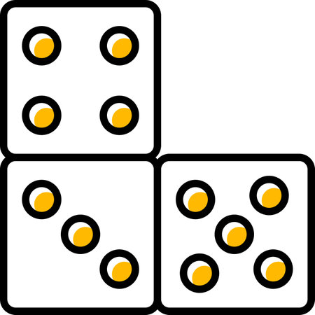 Domino Piece Creative Creative Icons Designs Designのイラスト素材