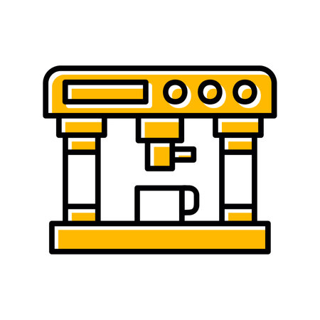 Coffee Maker Creative Icons Designのイラスト素材