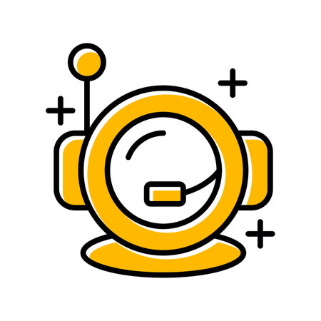 Astronaut Helmet Creative Creative Icons Designs Designのイラスト素材
