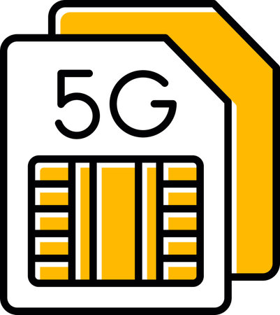 Sim Card Creative Creative Icons Designs Designのイラスト素材