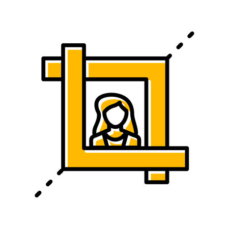 Crop Tool Creative Creative Icons Designs Designのイラスト素材