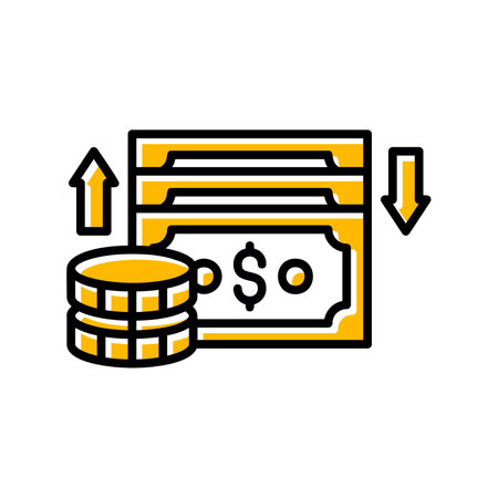 Cash Flow Creative Creative Icons Designs Designのイラスト素材