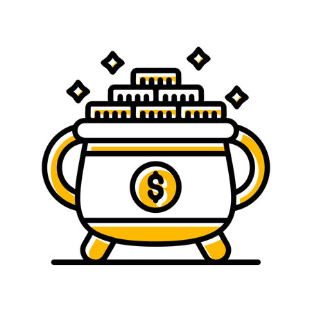 Gold Pot Creative Creative Icons Designs Designのイラスト素材