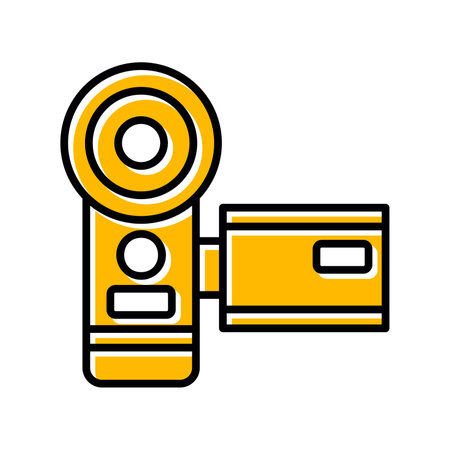 Video Camera Creative Creative Icons Designs Designのイラスト素材