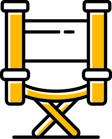 Directors Chair Creative Creative Icons Designs Designのイラスト素材