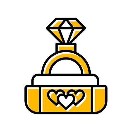 Wedding Ring Creative Creative Icons Designs Designのイラスト素材