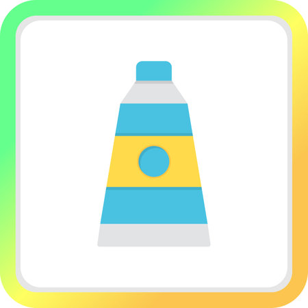 Oil Paint Creative Icons Designのイラスト素材