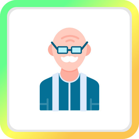 Old Man Creative Creative Icons Designs Designのイラスト素材