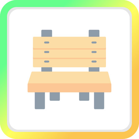 Bench Creative Creative Icons Designs Designのイラスト素材