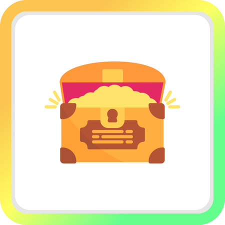 Treasure Chest Creative Creative Icons Designs Designのイラスト素材