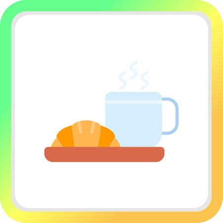 Croissant Creative Creative Icons Designs Designのイラスト素材