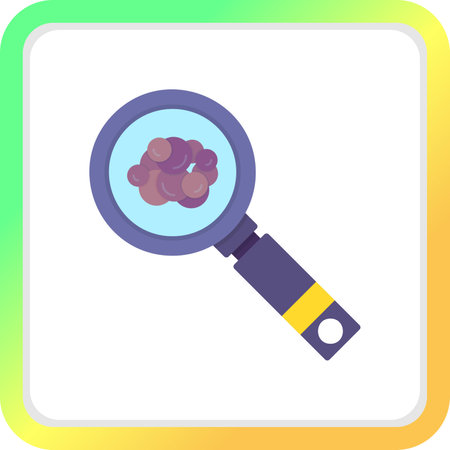 Magnifying Glass Creative Icons Designのイラスト素材