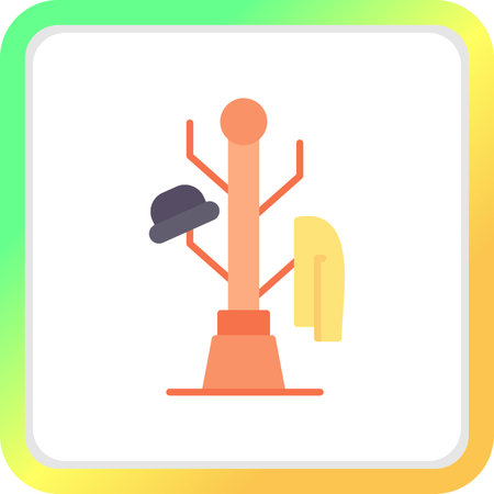 Coat Stand Creative Creative Icons Designs Designのイラスト素材