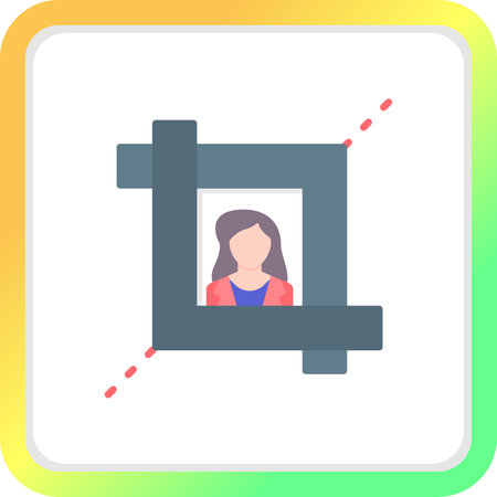 Crop Tool Creative Creative Icons Designs Designのイラスト素材