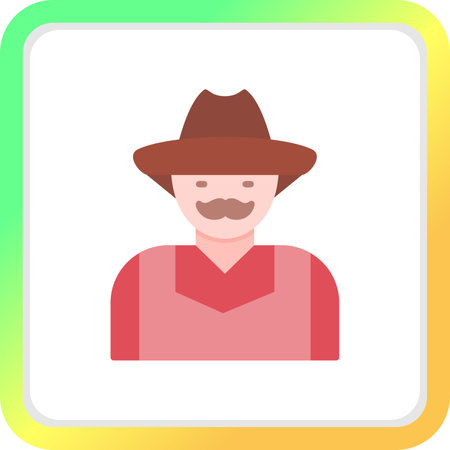 Farmer Creative Creative Icons Designs Designのイラスト素材